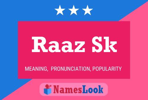 Raaz Sk Name Poster