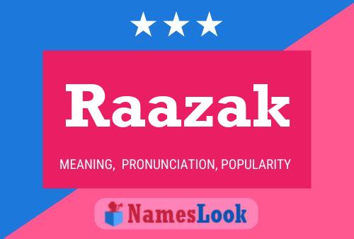 Raazak Name Poster