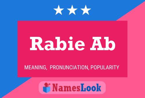 Rabie Ab Name Poster