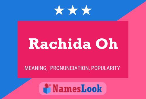 Rachida Oh Name Poster