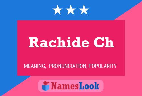 Rachide Ch Name Poster