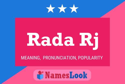 Rada Rj Name Poster