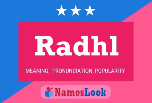 Radhl Name Poster