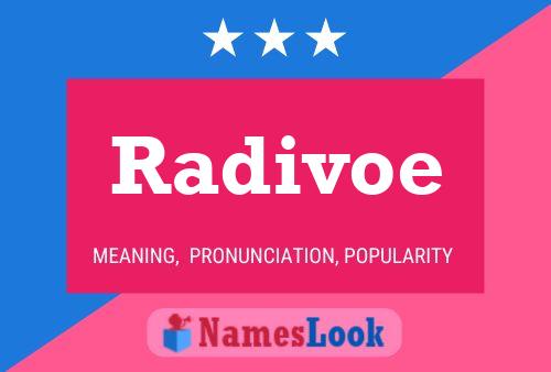 Radivoe Name Poster