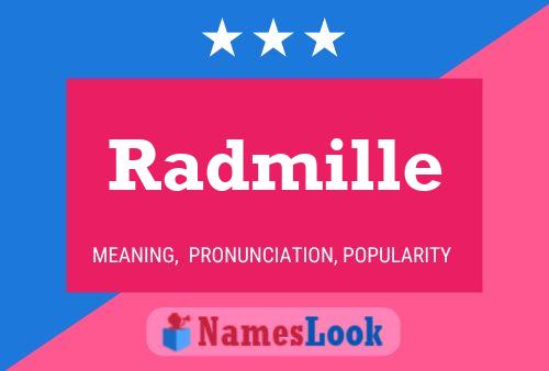 Radmille Name Poster