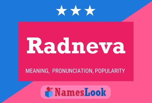 Radneva Name Poster