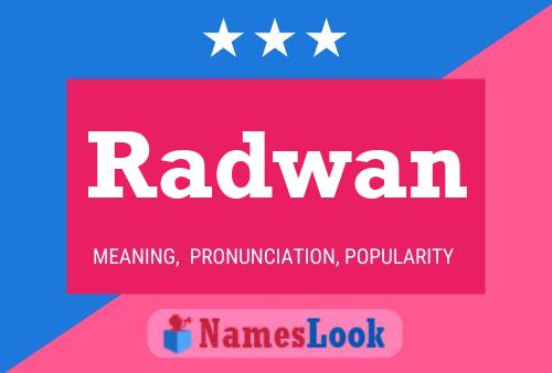 Radwan Name Poster