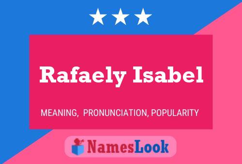 Rafaely Isabel Name Poster