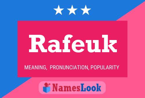 Rafeuk Name Poster