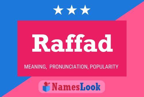 Raffad Name Poster