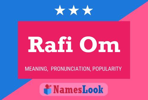 Rafi Om Name Poster