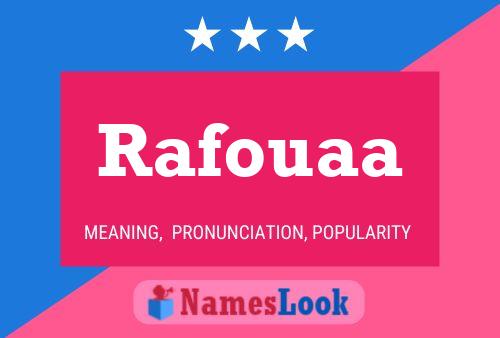 Rafouaa Name Poster