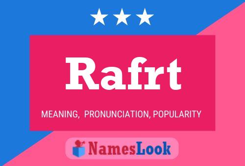 Rafrt Name Poster