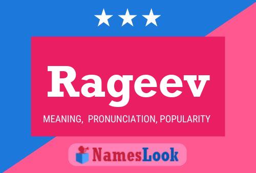 Rageev Name Poster