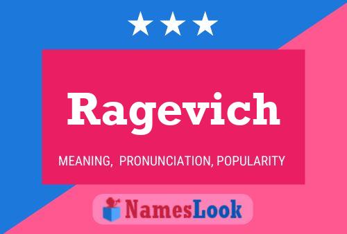 Ragevich Name Poster