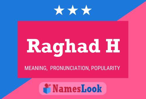 Raghad H Name Poster