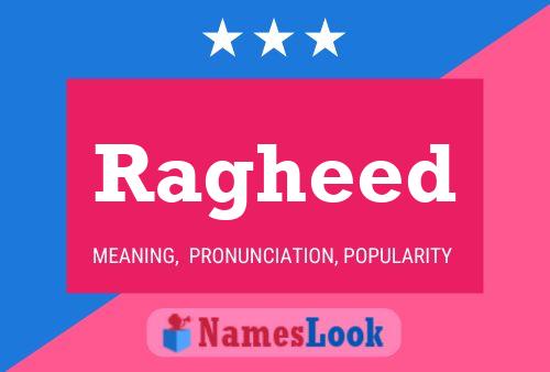 Ragheed Name Poster