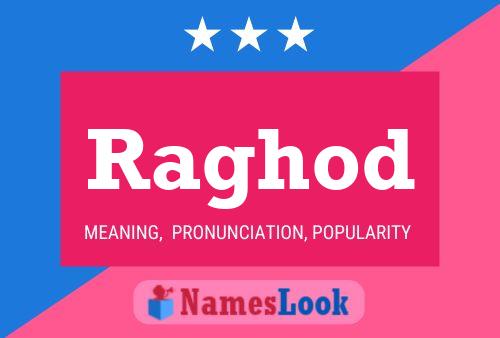 Raghod Name Poster