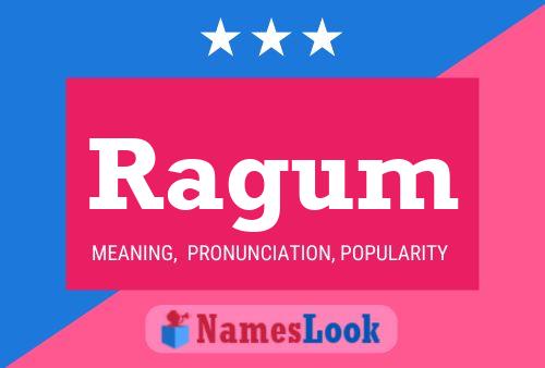 Ragum Name Poster