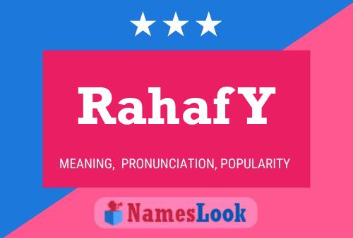 Rahaf Y Name Poster