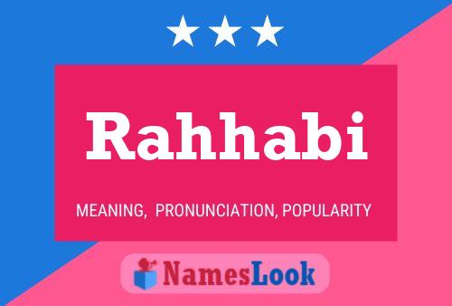 Rahhabi Name Poster