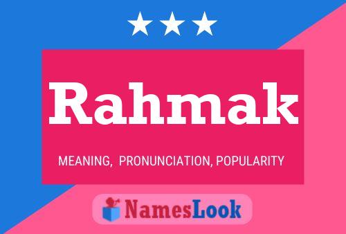 Rahmak Name Poster