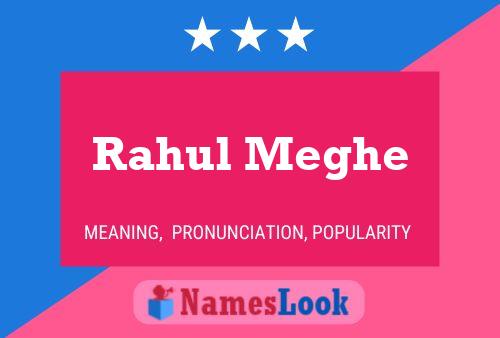 Rahul Meghe Name Poster