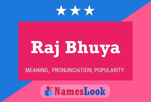 Raj Bhuya Name Poster