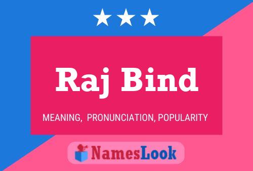 Raj Bind Name Poster