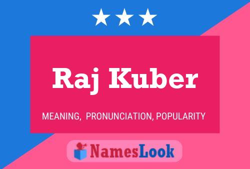 Raj Kuber Name Poster