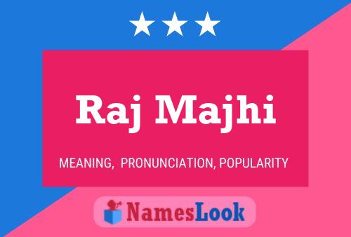 Raj Majhi Name Poster