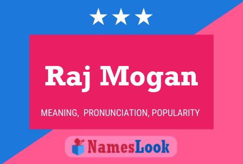 Raj Mogan Name Poster