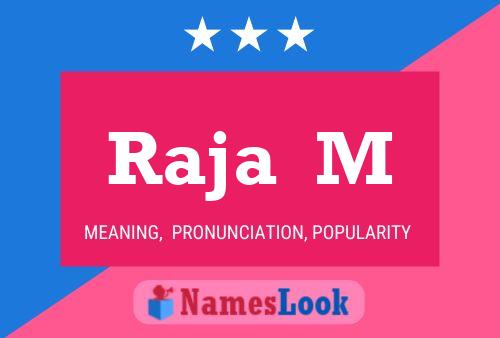 Raja  M Name Poster