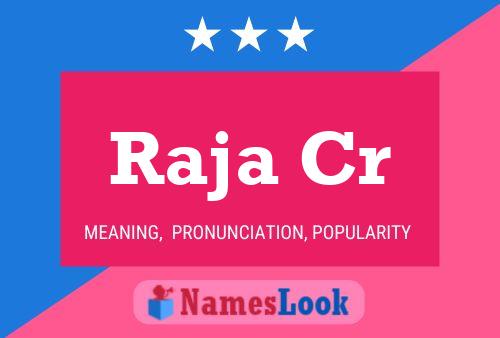 Raja Cr Name Poster