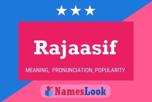 Rajaasif Name Poster