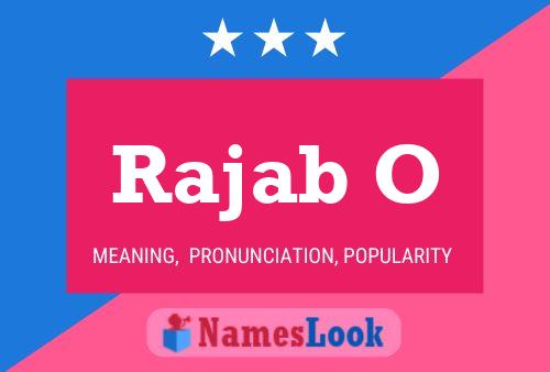 Rajab O Name Poster