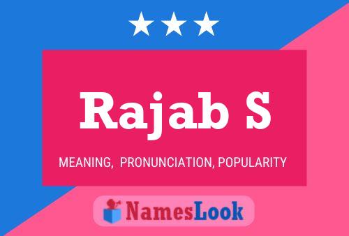 Rajab S Name Poster