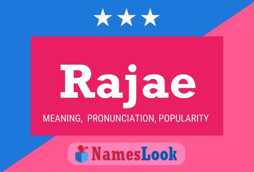 Rajae Name Poster