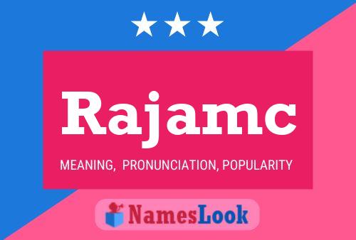 Rajamc Name Poster