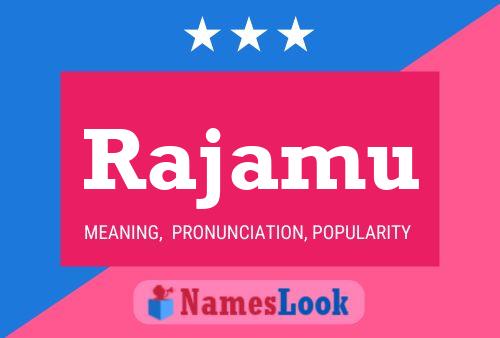 Rajamu Name Poster