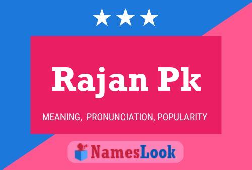 Rajan Pk Name Poster