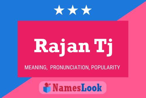 Rajan Tj Name Poster