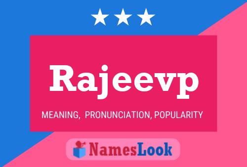 Rajeevp Name Poster