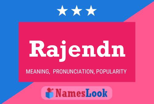 Rajendn Name Poster