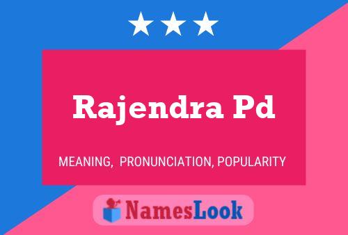 Rajendra Pd Name Poster