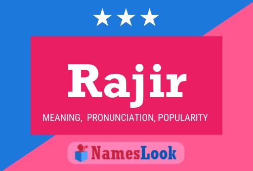 Rajir Name Poster