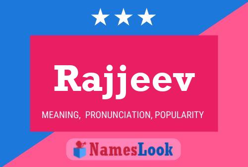 Rajjeev Name Poster