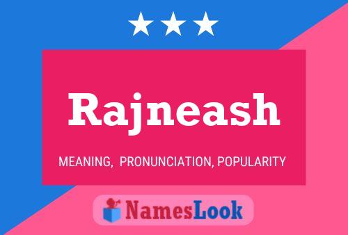 Rajneash Name Poster