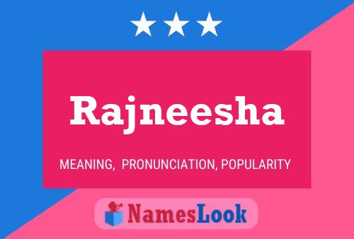 Rajneesha Name Poster