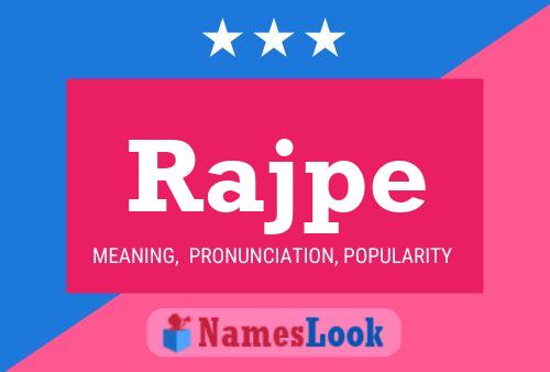 Rajpe Name Poster